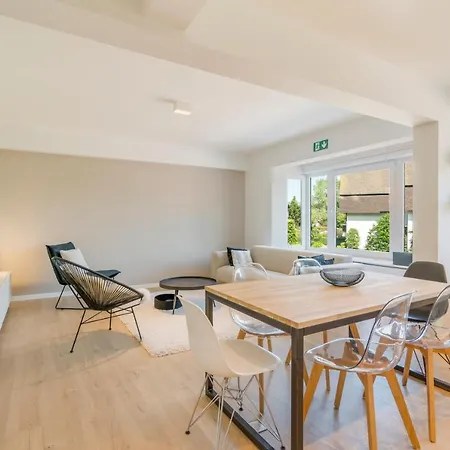 公寓 Modern, Mooi En Stijlvol App Vlakbij Winkelstraat 克诺克－海斯特