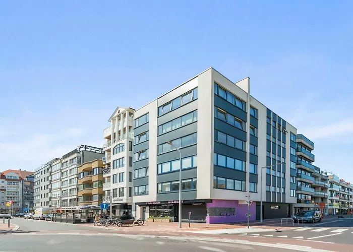 Modern, Mooi En Stijlvol App Vlakbij Winkelstraat Lejlighed Knokke-Heist